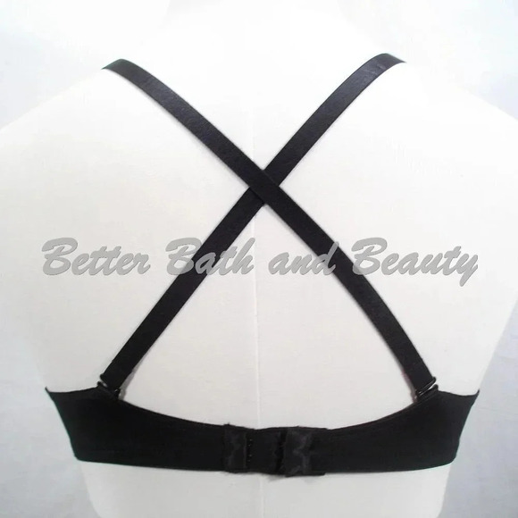 36C‎ Hanes HC58 Lift Perfection Wire Free Bra Black NWT - Picture 3 of 5